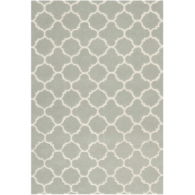 Geometric Wool Hand Woven Area Rug