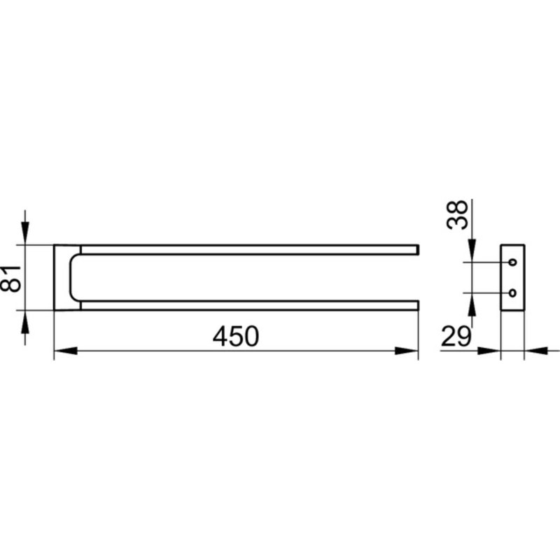 Edition 11 2 Towel Rack
