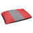 Rouge / gris mat / rouge sélectionné