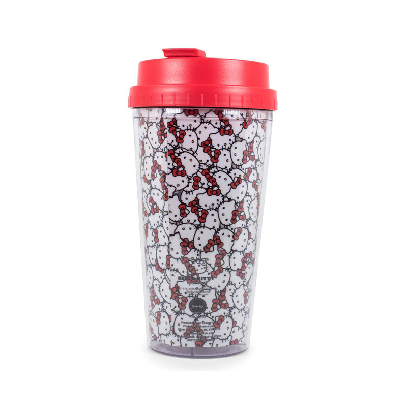 Tasse de voyage à double paroi Hello Kitty