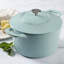 Martha Stewart Gatwick Faitout rond en fonte avec couvercle-63788455