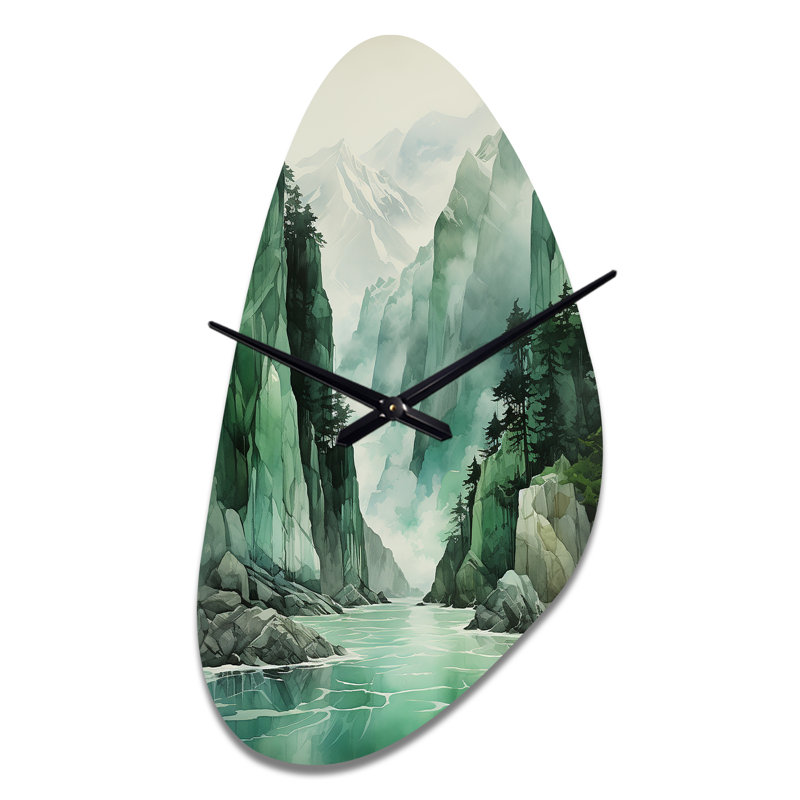 Horloge murale Iceberg, Moyenne