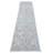 2'6"x9'10" Toque White Hand Knotted Wool White Wash Peshawar Subtle Design Runner Rug 1DFDE95D800E4F31BFC4833F1A4E64DC