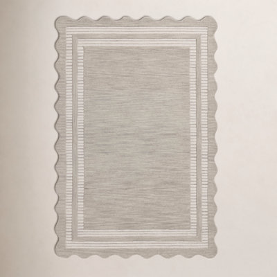 Chris Loves Julia x Loloi Scottie Fog Ivory Rug