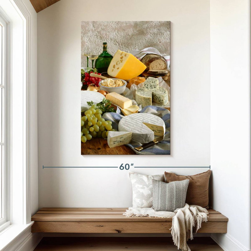 Yarlin Bavarian Cheeses, 48" H x 32" W