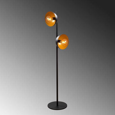 51.48'' Black Tree Floor Lamp