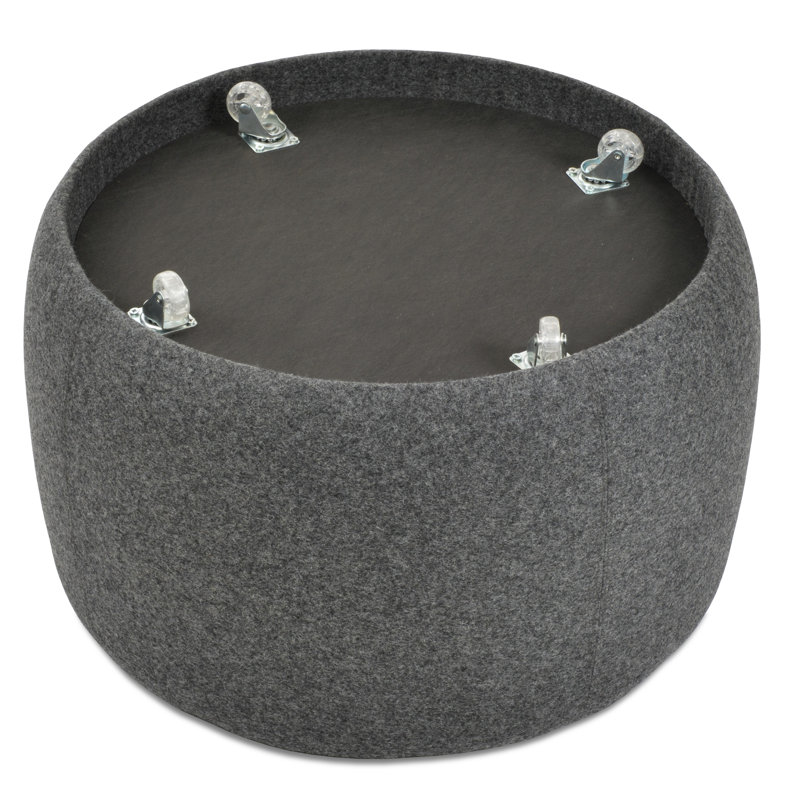Table basse avec rangement Planète, Gris foncé
