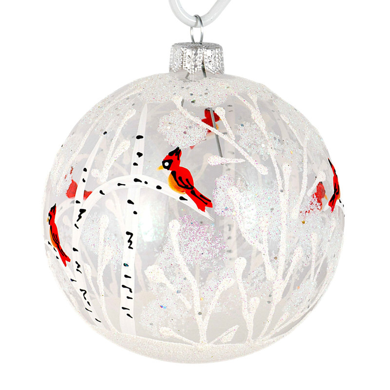 Ornement en forme d'arbre de Noël Snowy Forest