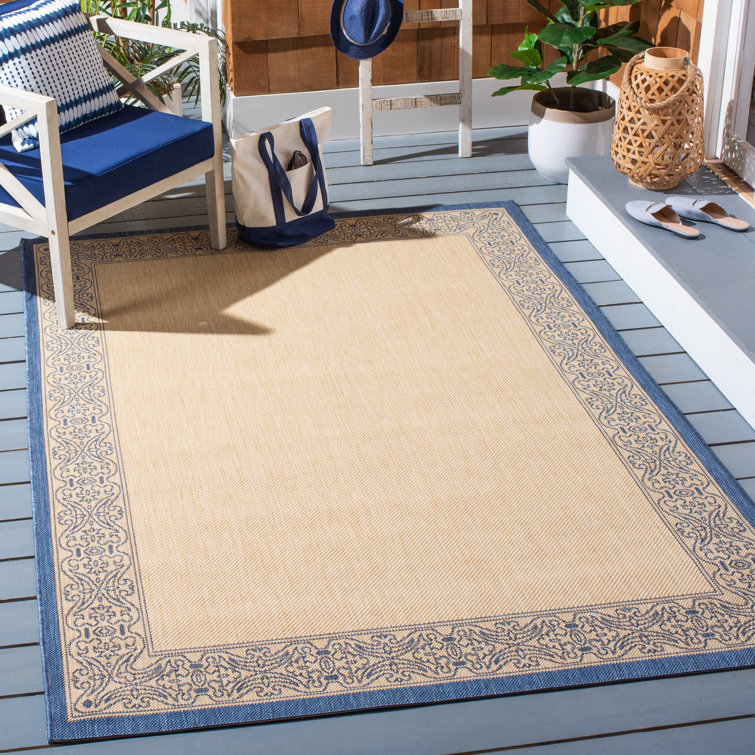 Herefordshire Performance Solid Color Indoor/Outdoor Area Rug