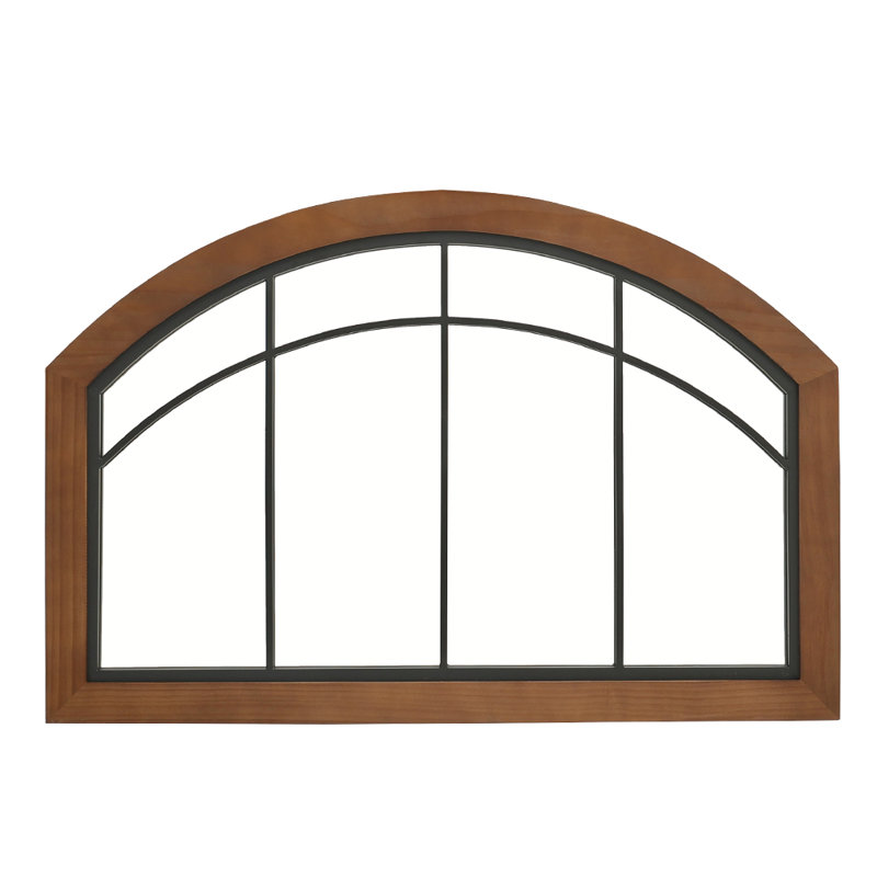 Mikado Wood Flat Wall Mirror