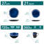 16 Piece Dinnerware Set, Service for 4-1366321256