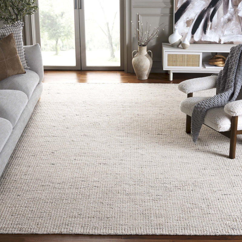 Cramden Hand Woven Wool Pile Rug, Rectangle 8' x 10'