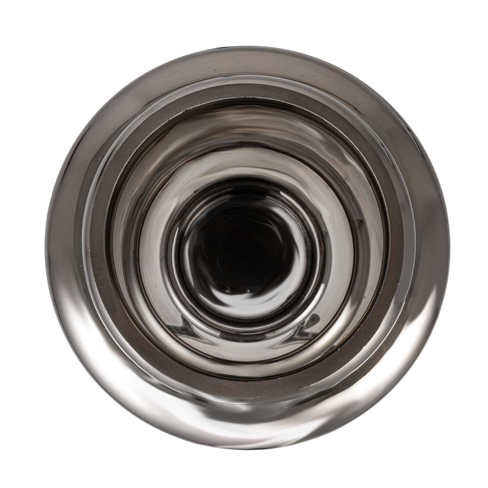 Ribbed Glass Table Vase