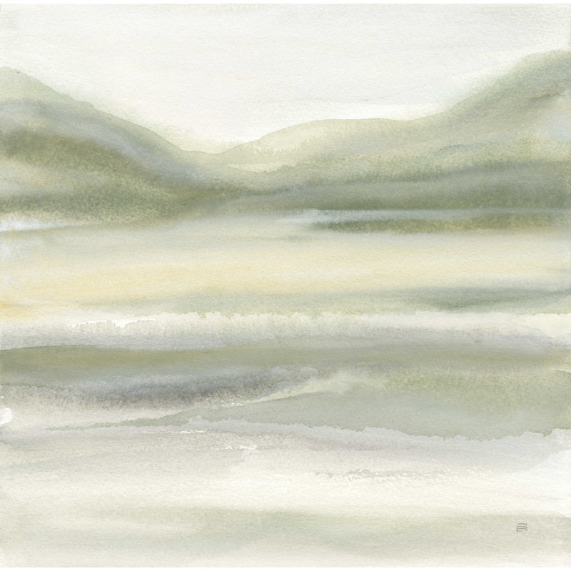 "Vallée" par Chris Paschke - reproduction d'art sur toile tendue, L 20 po x H 20 po