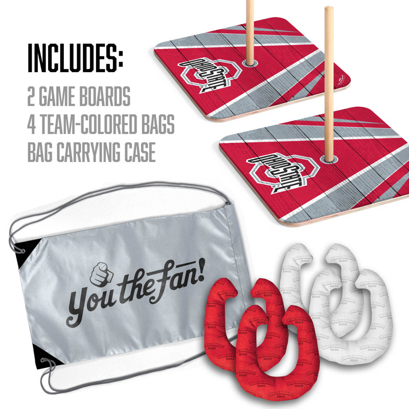YouTheFan NCAA HorseShoe Bags, NCAA Ohio State Buckeyes