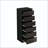 6-Drawer Handle-Free Dresser - Compact 18.9" Black Storage
