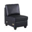 Canapé modulaire réversible en similicuir avec repose-pieds-87394030