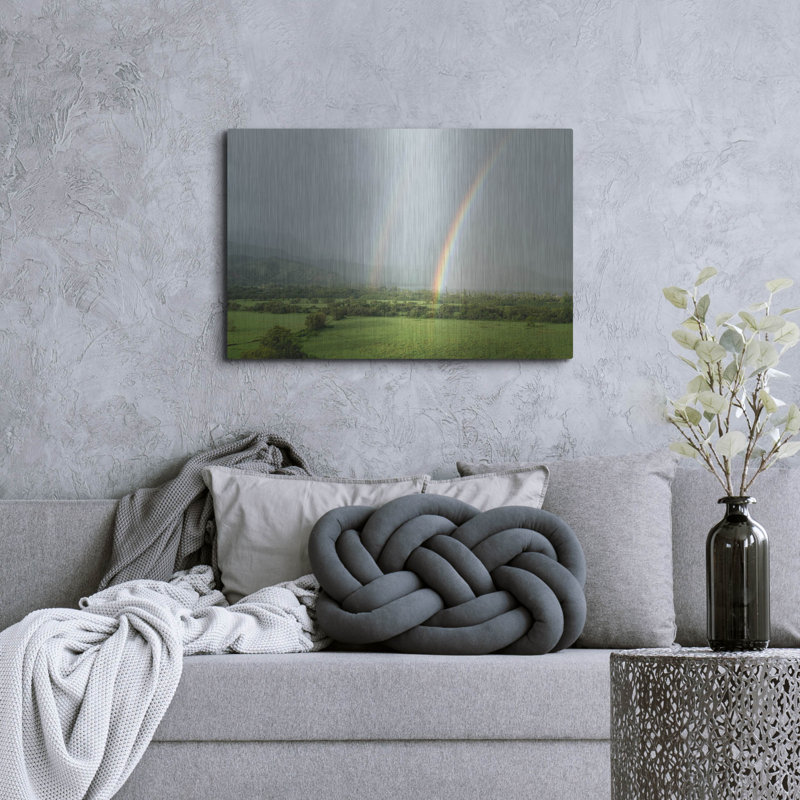 " Double Rainbow " by Dennis Frates, 24" H x 36" W