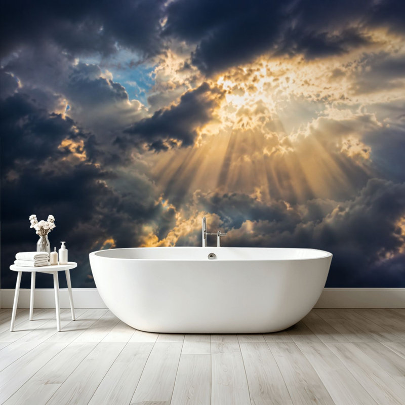 Adhésif mural amovible auto-adhésif et amovible, L 68,88 po x l 96 po