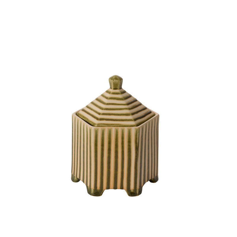 Boîte décorative Banda 6 po x 5,25 po x 7,5 po