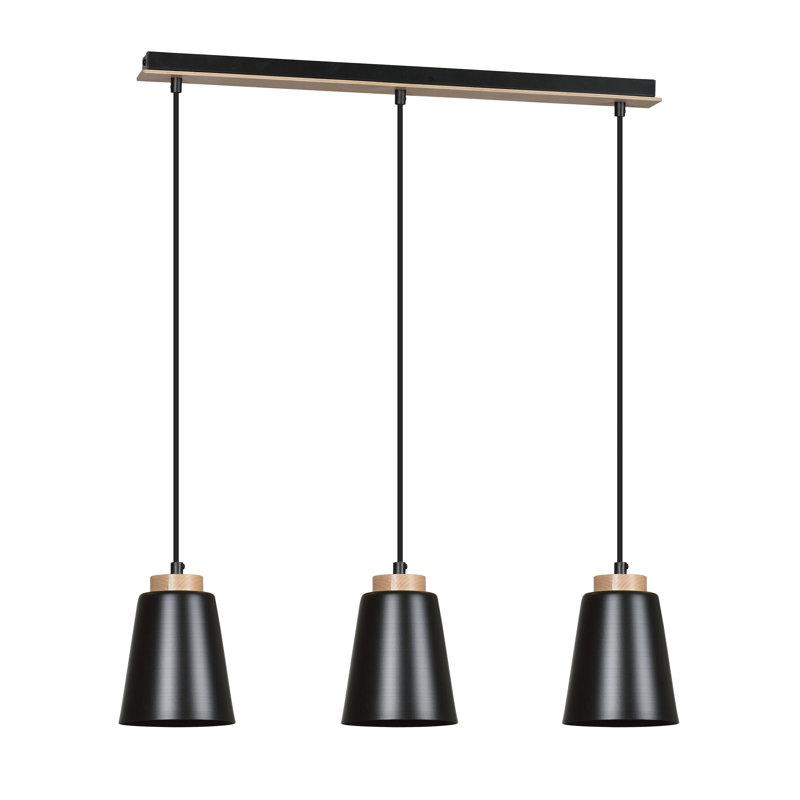 Bauman 3 - Light Pendant, Black