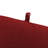 72" x 22" Outdoor Chaise Lounge Cushion with Ties and Loop-1712254090