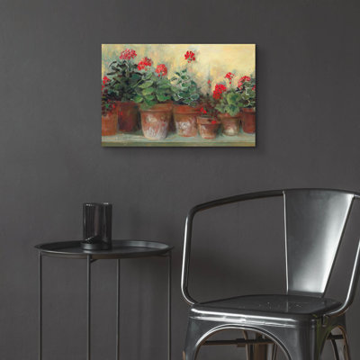 "Kathleens Geraniums" par Carol Rowan
