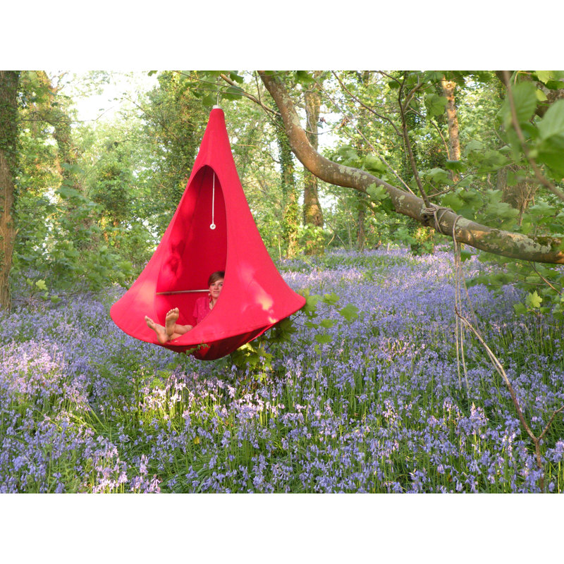 Saffo Hanging Chair, Chili Red, 122cm H x 122cm W x 122cm D