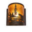 1 - Light Flush Mounted Sconce