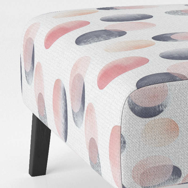 Fauteuil de chambre Modern, Pantoufle sans accoudoirs