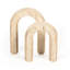 Rockwell 2 Piece Travertine Arches Set-833140180