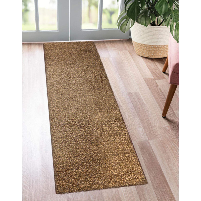 Tapis pour porte d'entrée antidérapant Ceeva, Brun