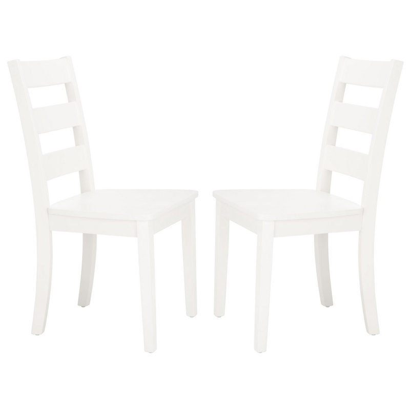 Chaise parsons Libbey, Blanc