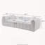 Canapé 102,7 po surdimensionné à motif de nuage de guimauve compressé en nuage, canapé moderne moelleux avec deux coussins-37590077