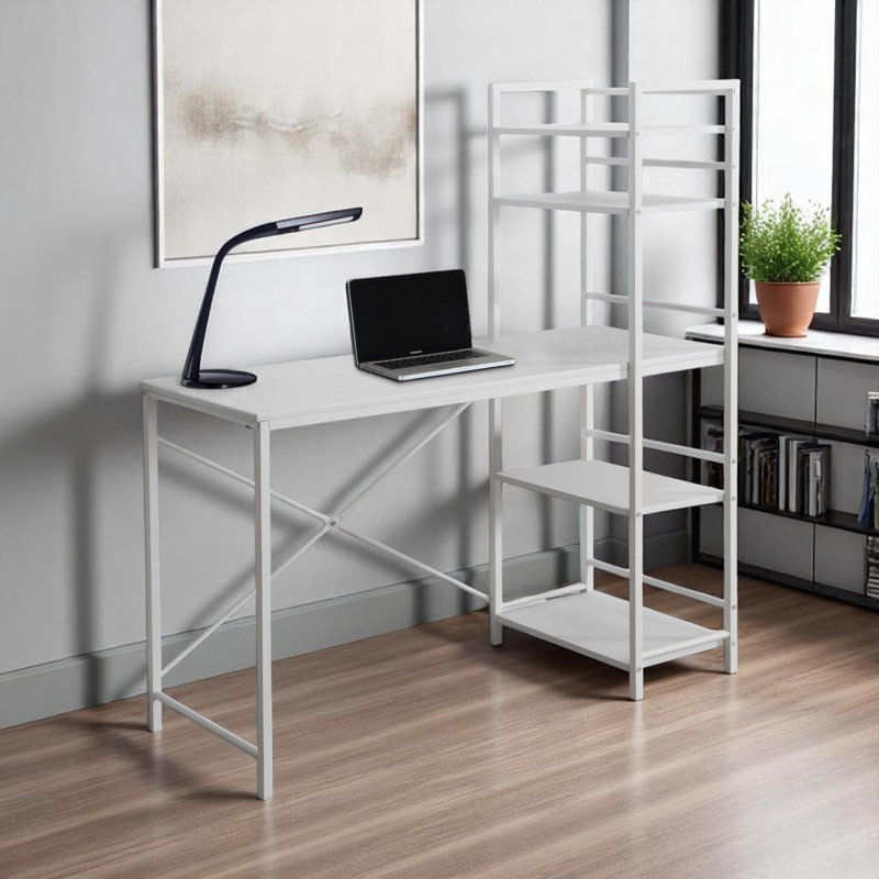 Nembus Computer Desk, White