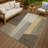 Machine Washable Indoor/Outdoor Chantille ACN2446 Geometric Rug-1661032188-1661032178