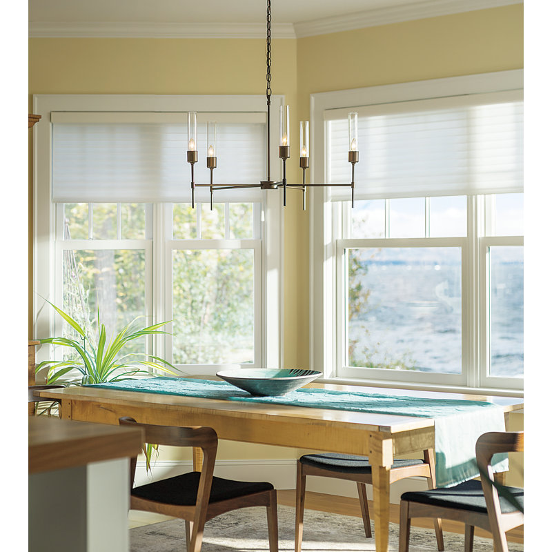 Vela 5 - Light Sputnik Sphere Chandelier, Dark Smoke, Clear Glass