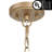Adriana 12-Light Dimmable Steel Wagon Wheel Chandelier with Sloped Ceiling Adapter-1563037599