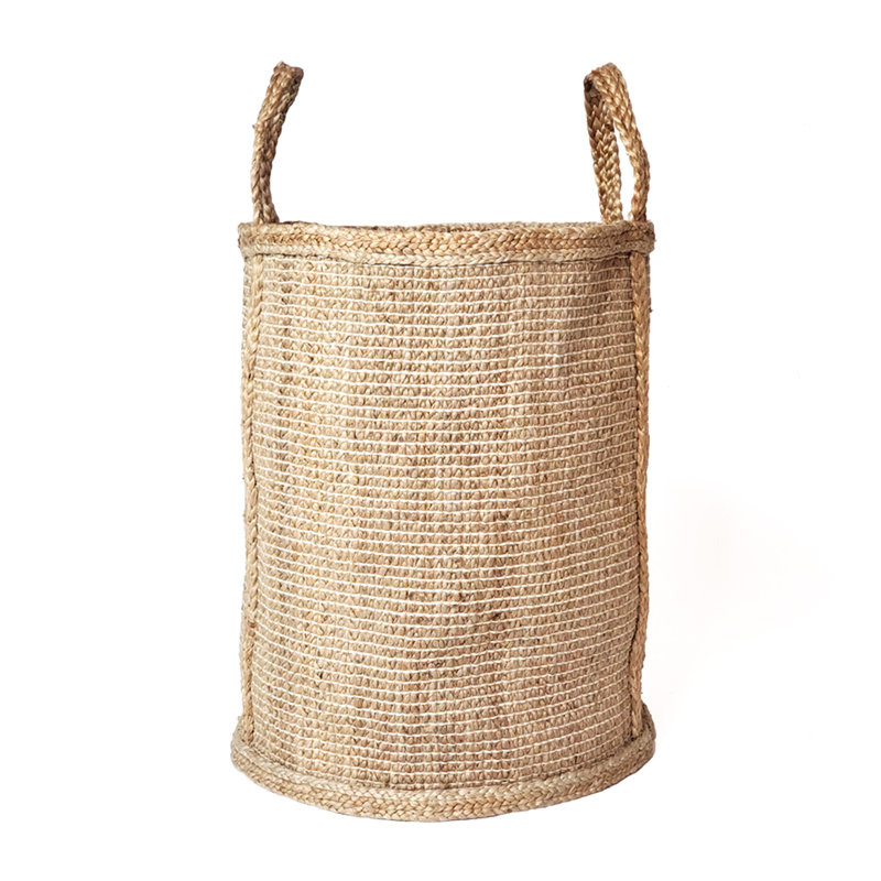 Panier à linge en osier