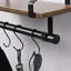 Seamans Bracket Shelf with Towel Bar