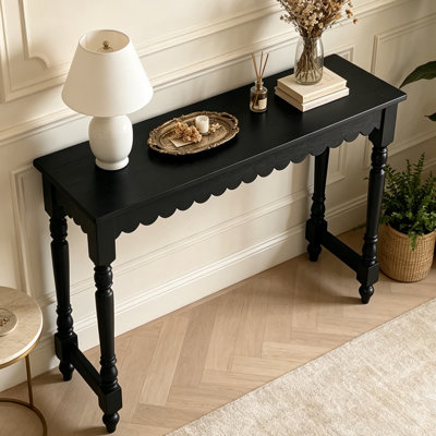 French Vintage Solid Wood Console Table
