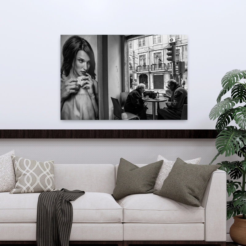 Art contemporain, art contemporain romantique, H 32 po x l 48 po