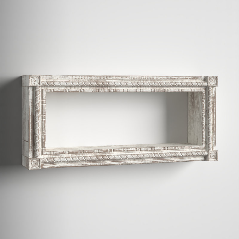 Carissa Mango Solid Wood Floating Shelf