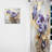 Corvena Purple and Gold Adorned Violets Meadow II - Traditional Velvet Curtain - Room Darkening - 1 Panel-2009357275