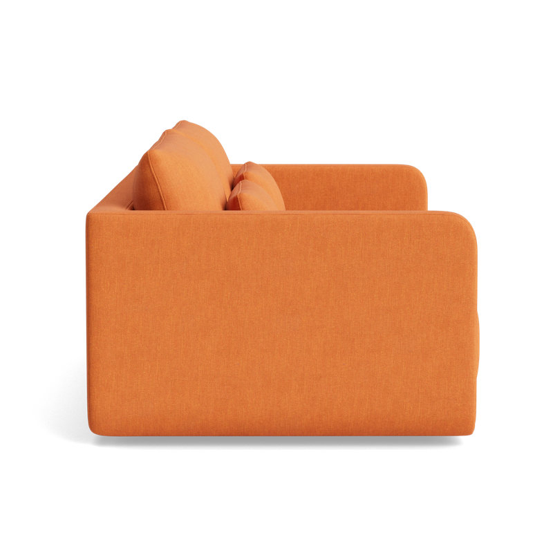 Eva Sofa (85"), Performance Weave - Carrot