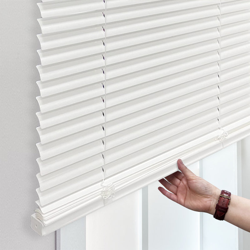 1 inch Room Darkening, Cordless Horizontal/Venetian Mini Blind, 27"W x 64"L