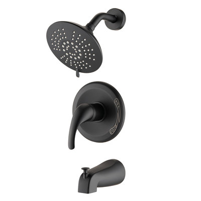 Single Handle Tub Spout And 5-Functions Shower Head Set (Valve Included)