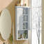 Armoire de rangement murale pour salle de bain, armoire murale multifonctionnelle avec tablettes réglables, armoire à pharmacie pour la salle de lavage et la cuisine et le salon, blanc-710358055