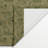 TWOPAGES Unlined Floral Curtain Printed Faux Linen Pinch Pleat Curtain-118032929-118032932