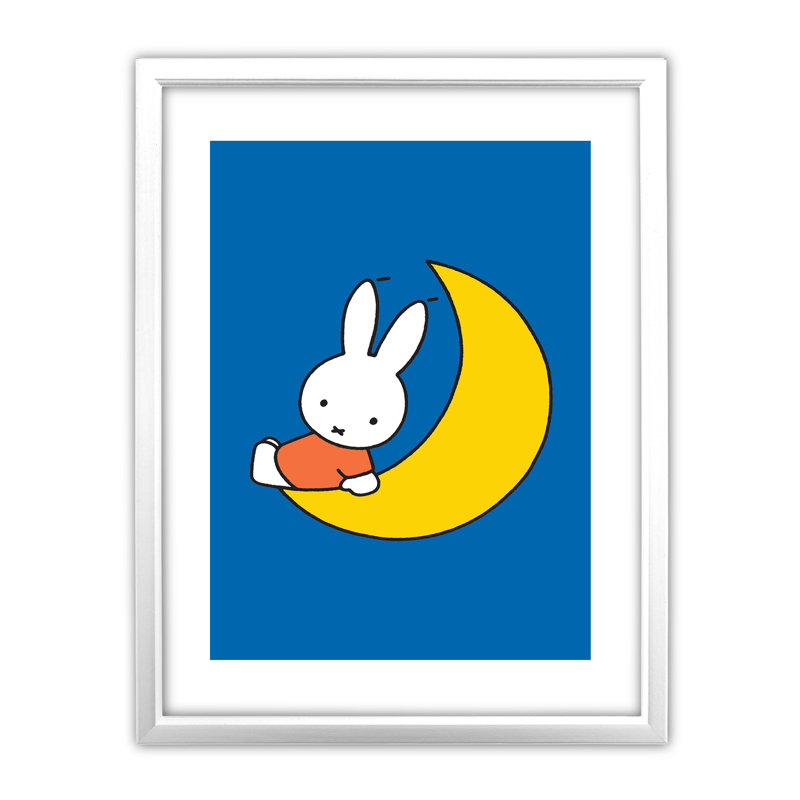 Dick Bruna - Single Picture Frame Print, White